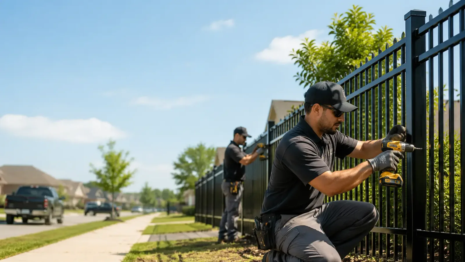 Metal Fence Installation in Glennie, MI